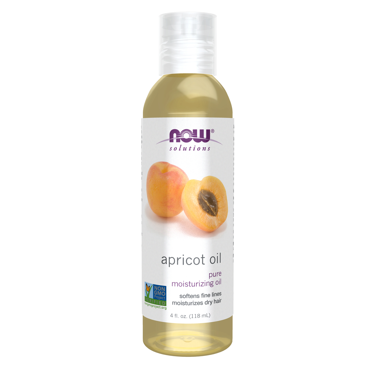 NOW Foods Apricot Oil - 4 fl. oz. / olej morelowy - 4 fl oz