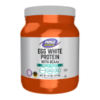 NOW Foods Egg White Protein, Unflavored Powder - 1.2 lb. / białko jaja, proszek bez dodatków smakowych - 1.2 lb.