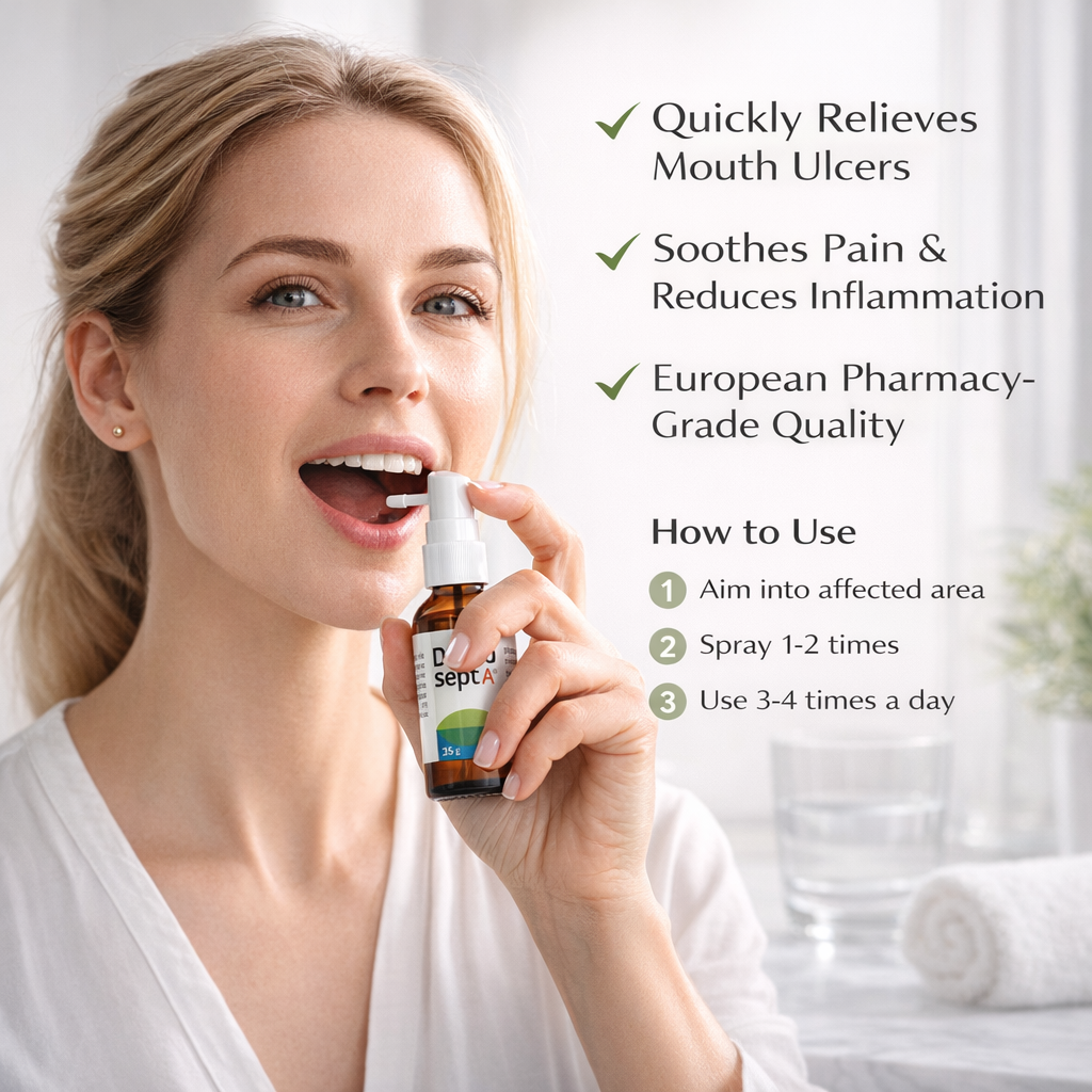 Dentosept A Oral Spray 25 g instructions Polska Apteczka