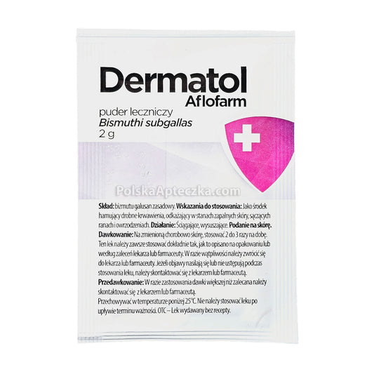 dermatol puder leczniczy