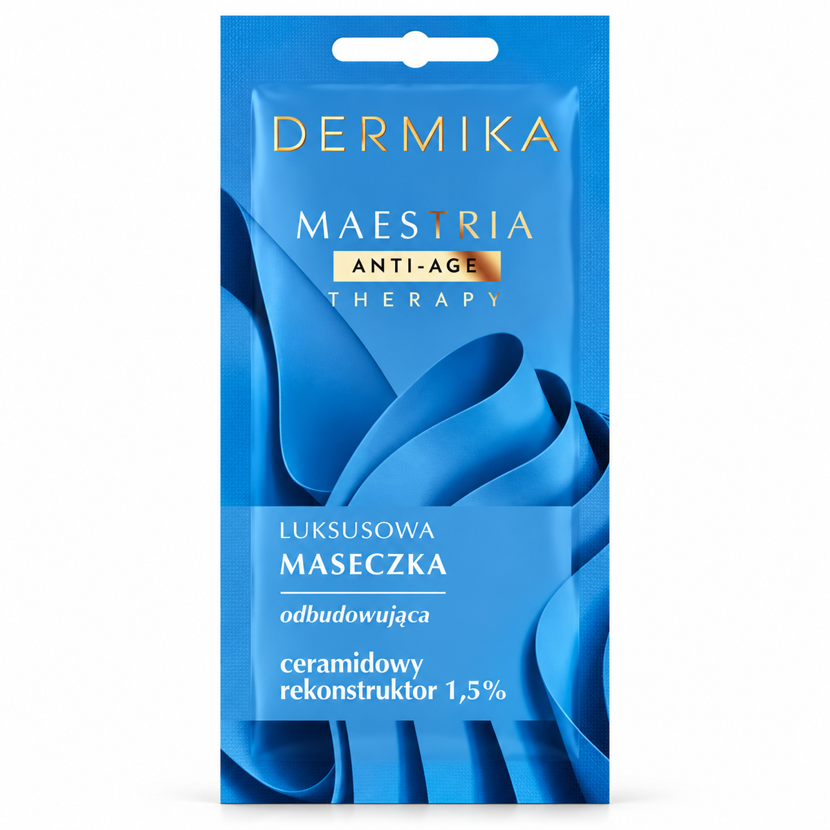 Dermika Maestria 1.5% Ceramide Restorative Face Mask, 7 g | Dermika Maestria Luksusowa maseczka odbudowująca, ceramidy 1,5%, 7 g