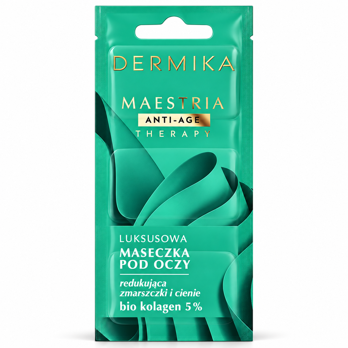 Dermika Maestria 5% Bio-Collagen Eye Mask, 3 x 1.5 ml | Dermika Maestria Maseczka pod oczy, bio-kolagen 5%, 3 x 1,5 ml