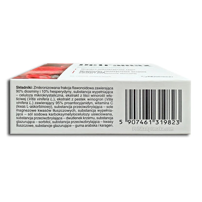 Detramax 60 side – Detramax supplement for vein health and heavy legs support