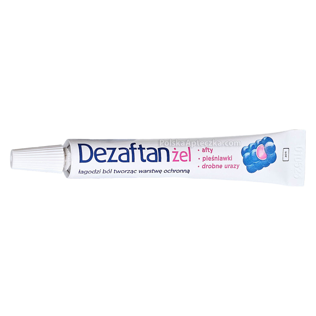 dezaftan gel tube