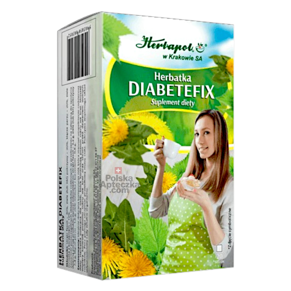 Diabetefix Herbal Tea – 20 Tea Bags – Herbapol Krakow