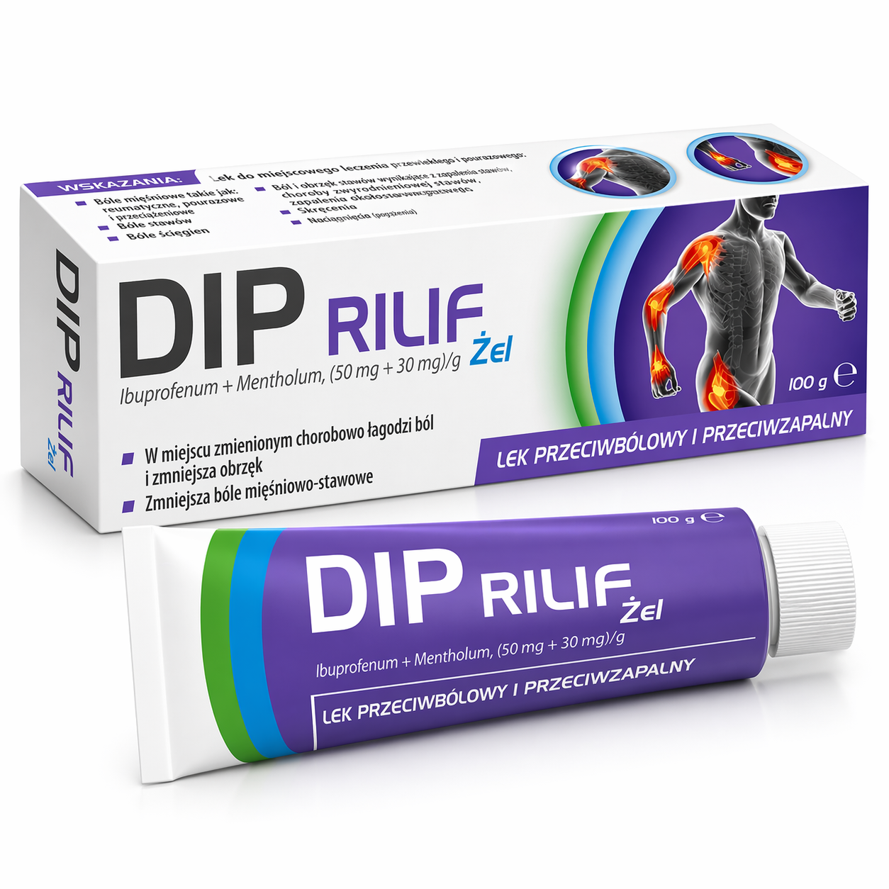 Dip Rilif gel 100g - Apteczka | Proton Nutrition