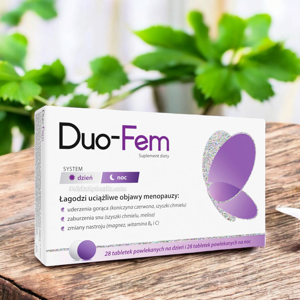 Duo-Fem Menopause Relief 28 Day & 28 Night Tablets - Apteczka | Proton Nutrition