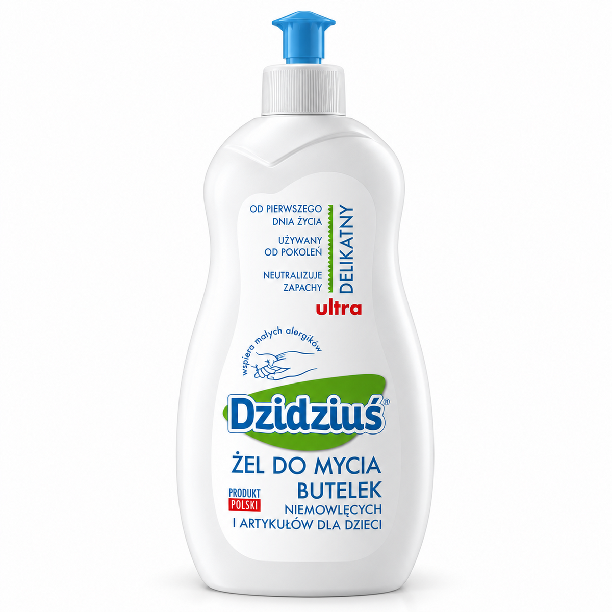 Dzidziuś Hypoallergenic Baby Bottle Cleaning Gel 500 ml | Dzidziuś Hipoalergiczny żel do mycia butelek 500 ml