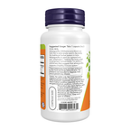 NOW Foods Ashwagandha 450 mg - 90 Veg Capsules – Left label / Etykieta producenta