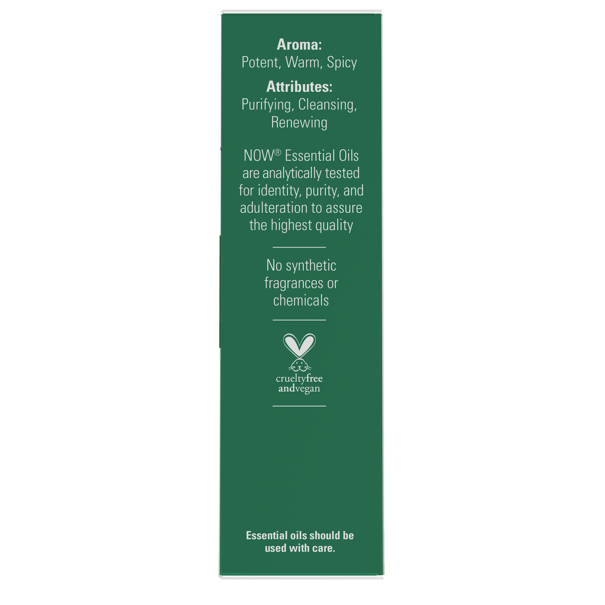 NOW Foods Tea Tree Essential Oil Blend, Organic Roll-On - 10 mL – Right label / Etykieta producenta