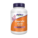 NOW Foods Caprylic Acid 600 mg - 100 Softgels / Caprylic Acid 600 mg - 100 kapsułek miękkich