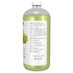 NOW Foods Pure Grapeseed Oil 32 Fl Oz – Right label / Etykieta producenta