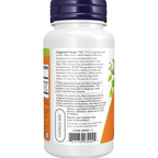NOW Foods Dopa Mucuna - 90 Veg Capsules – Left label / Etykieta producenta