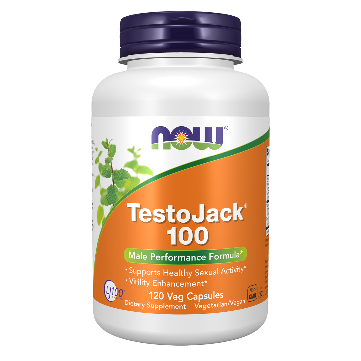 NOW Foods TestoJack 100™ - 120 Veg Capsules / TestoJack 100™ - 120 kapsułek roślinnych