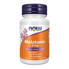 NOW Foods Melatonin 3 mg Chewable - 90 Lozenges / melatonina 3 mg do żucia - 90 pastylek