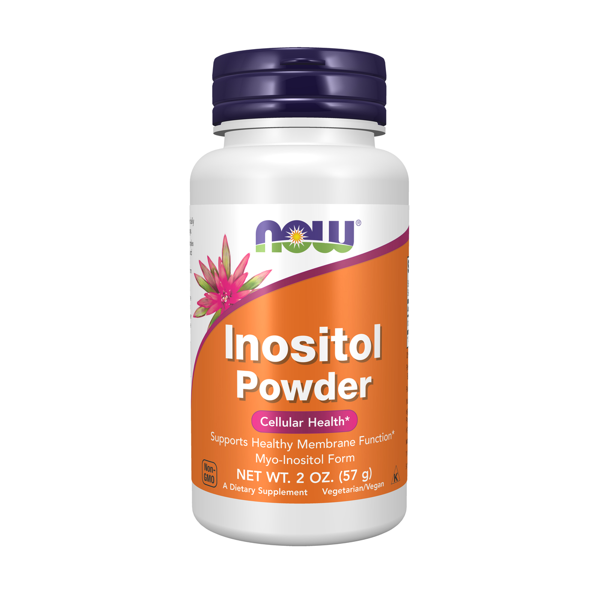 NOW Foods Inositol Powder Vegetarian - 2 oz / inozytol proszek wegetariański - 2 oz