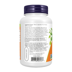 NOW Foods Graviola 500 mg - 100 Veg Capsules – Left label / Etykieta producenta