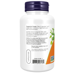 NOW Foods Licorice Root 450 mg - 100 Veg Capsules – Left label / Etykieta producenta