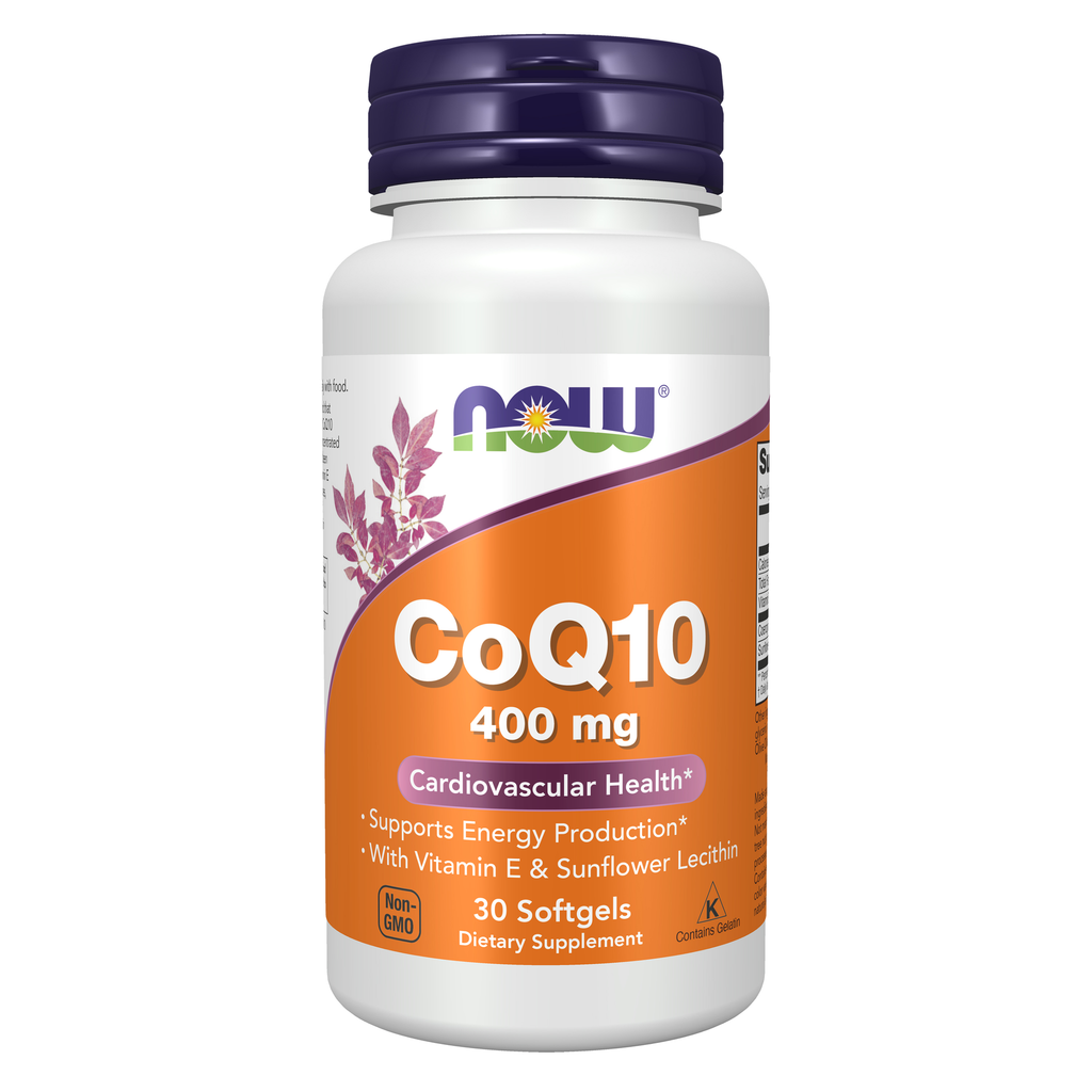 NOW Foods CoQ10 400 mg - 30 Softgels / CoQ10 400 mg - 30 kapsułek miękkich