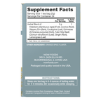 NOW Foods TLC™ Throat & Lung Care Tea - 24 Tea Bags – Label details / Etykieta producenta
