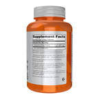 NOW Foods L-Glutamine, Double Strength 1000 mg - 120 Veg Capsules – Right label / Etykieta producenta