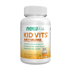 NOW Foods Kid Vits Multivitamin, Juicy Orange - 120 Chewable Tablets / Kid Vits Multivitamin, Juicy pomarańcza - 120 tabletek do żucia