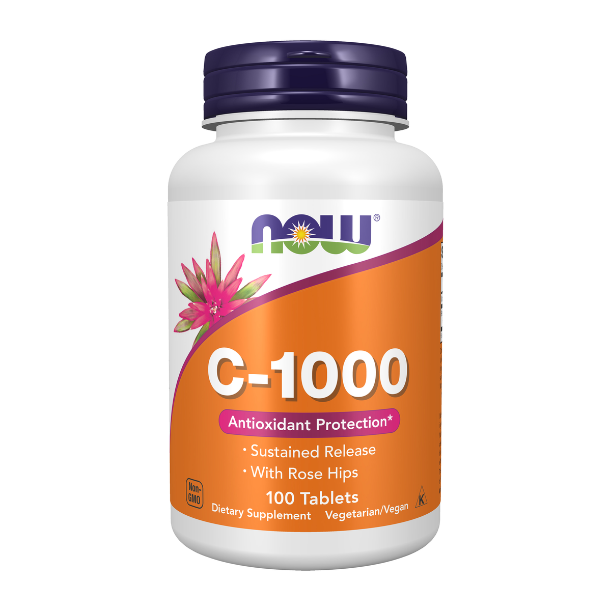 NOW Foods Vitamin C-1000 Sustained Release - 100 Tablets / witamina C-1000 przedłużone uwalnianie - 100 tabletek