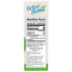 NOW Foods BetterStevia® Organic - 75 Packets/Box – Label details / Etykieta producenta