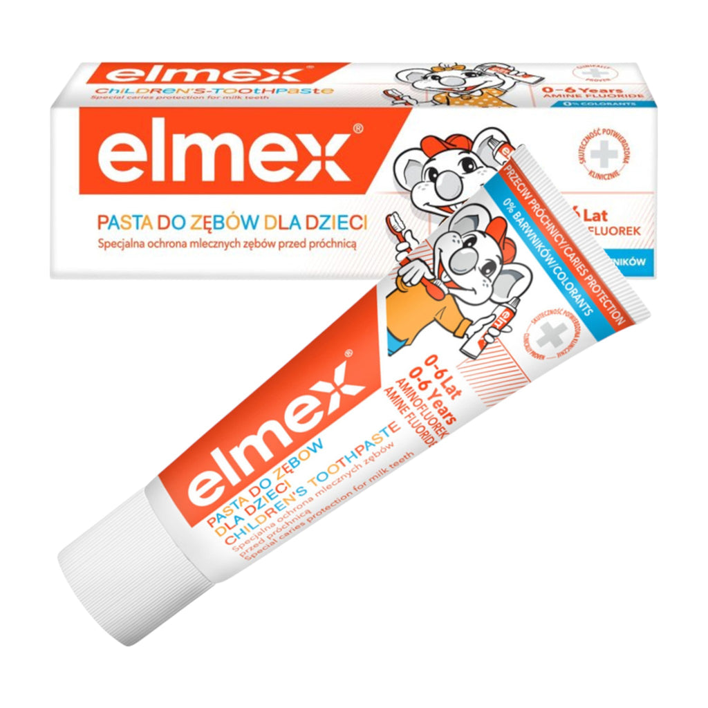 elmex children's toothpaste box