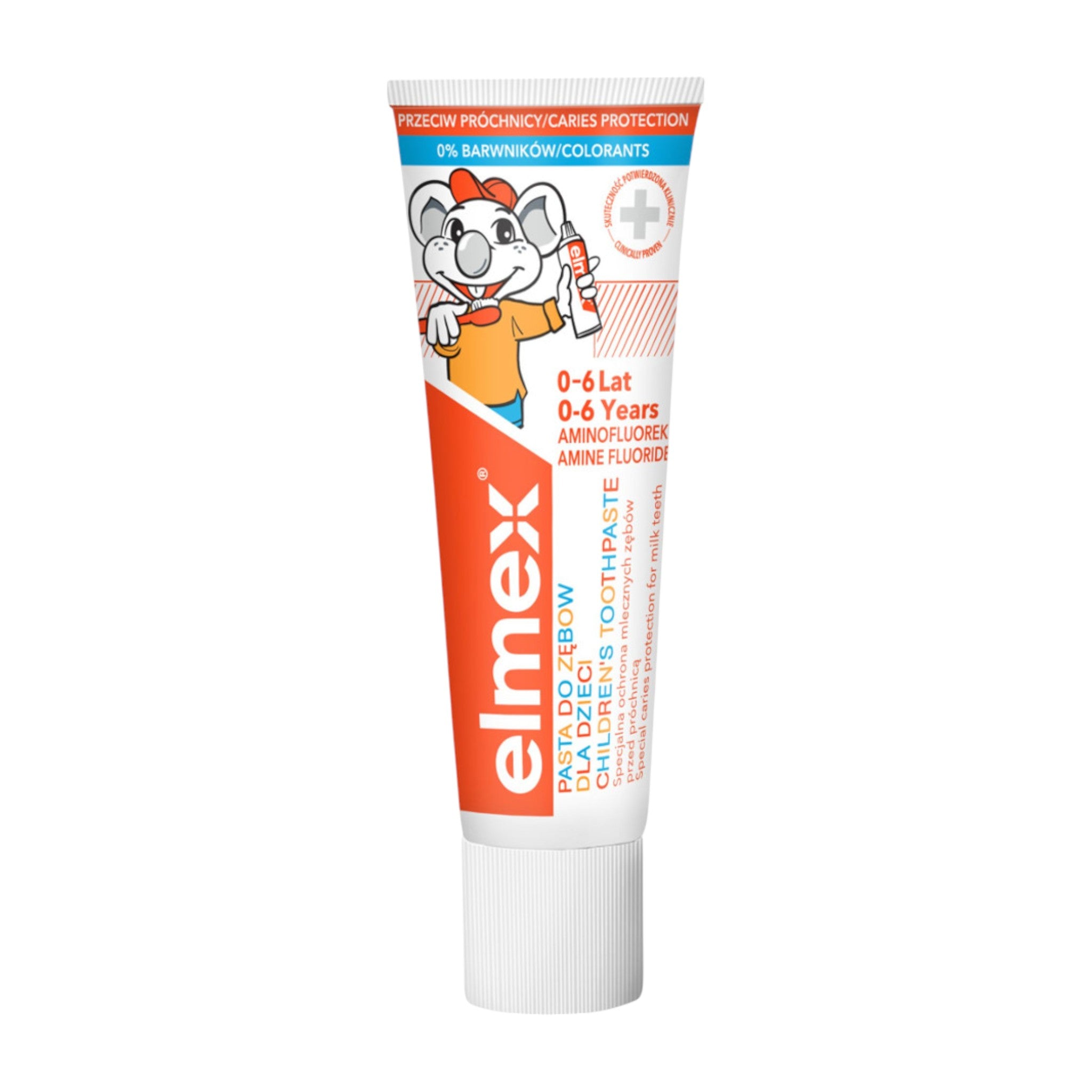 elmex children's toothpaste tube
