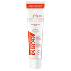 Elmex Caries Protection Toothpaste – Anti-cavity formula with fluoride and calcium for enamel strengthening, 75ml tube