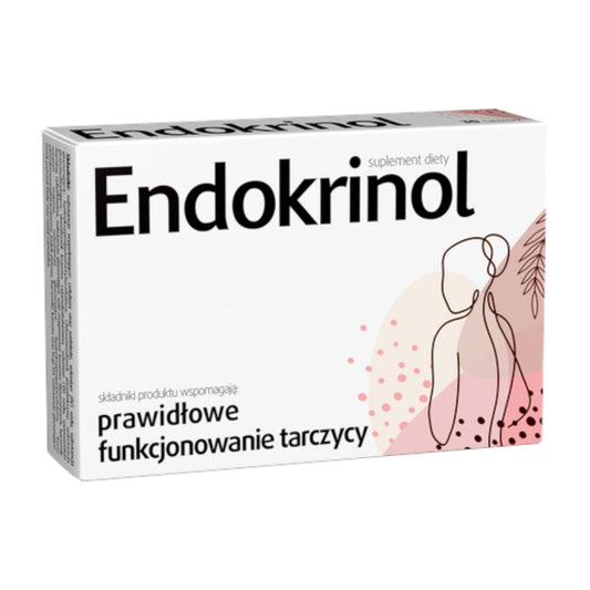 endokrinol supplement box – 30 capsules for thyroid function and metabolism