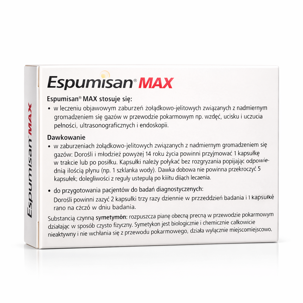 espumisan max 20 capsules directions