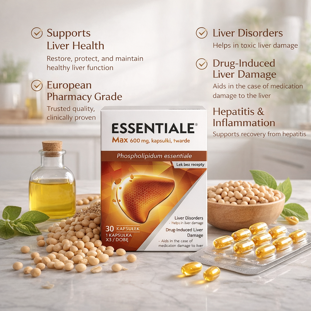 Essentiale Max 30 Capsules benefits