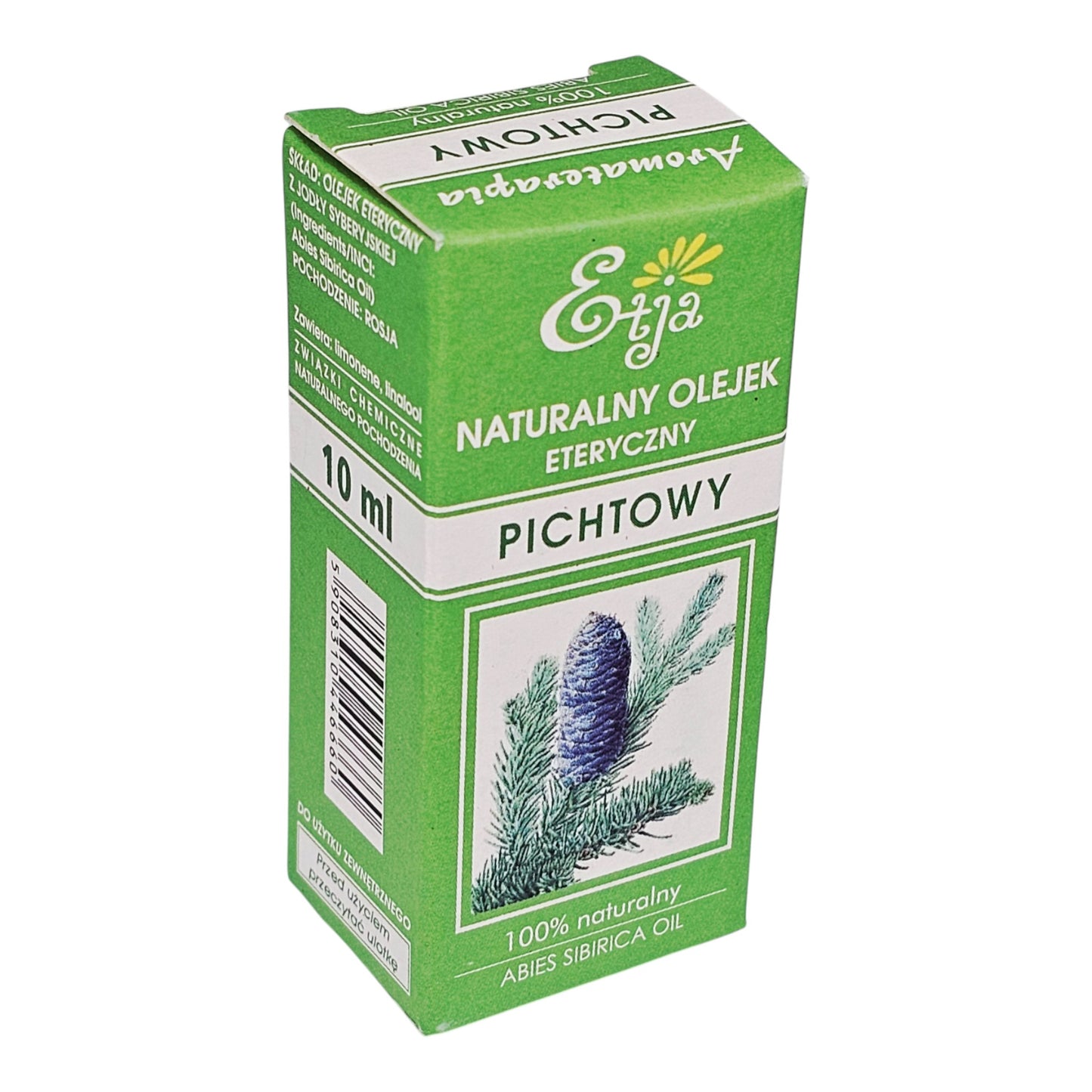 Etja Natural Siberian Fir Essential Oil – Olejek Pichtowy 10ml
