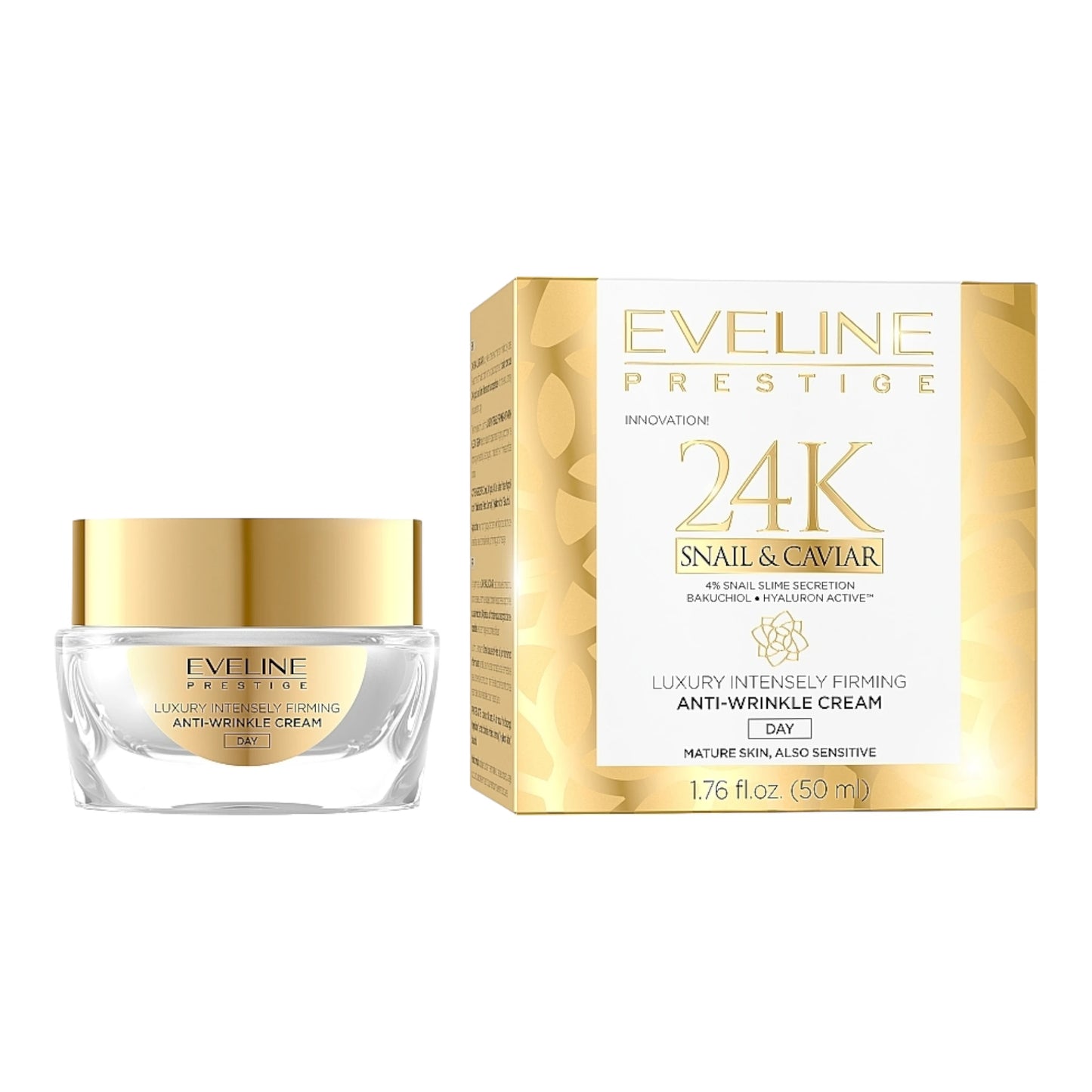 Eveline Prestige 24K Snail & Caviar Anti-Wrinkle Cream