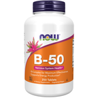 NOW Foods Vitamin B-50 - 250 Tablets / witamina B-50 - 250 tabletek