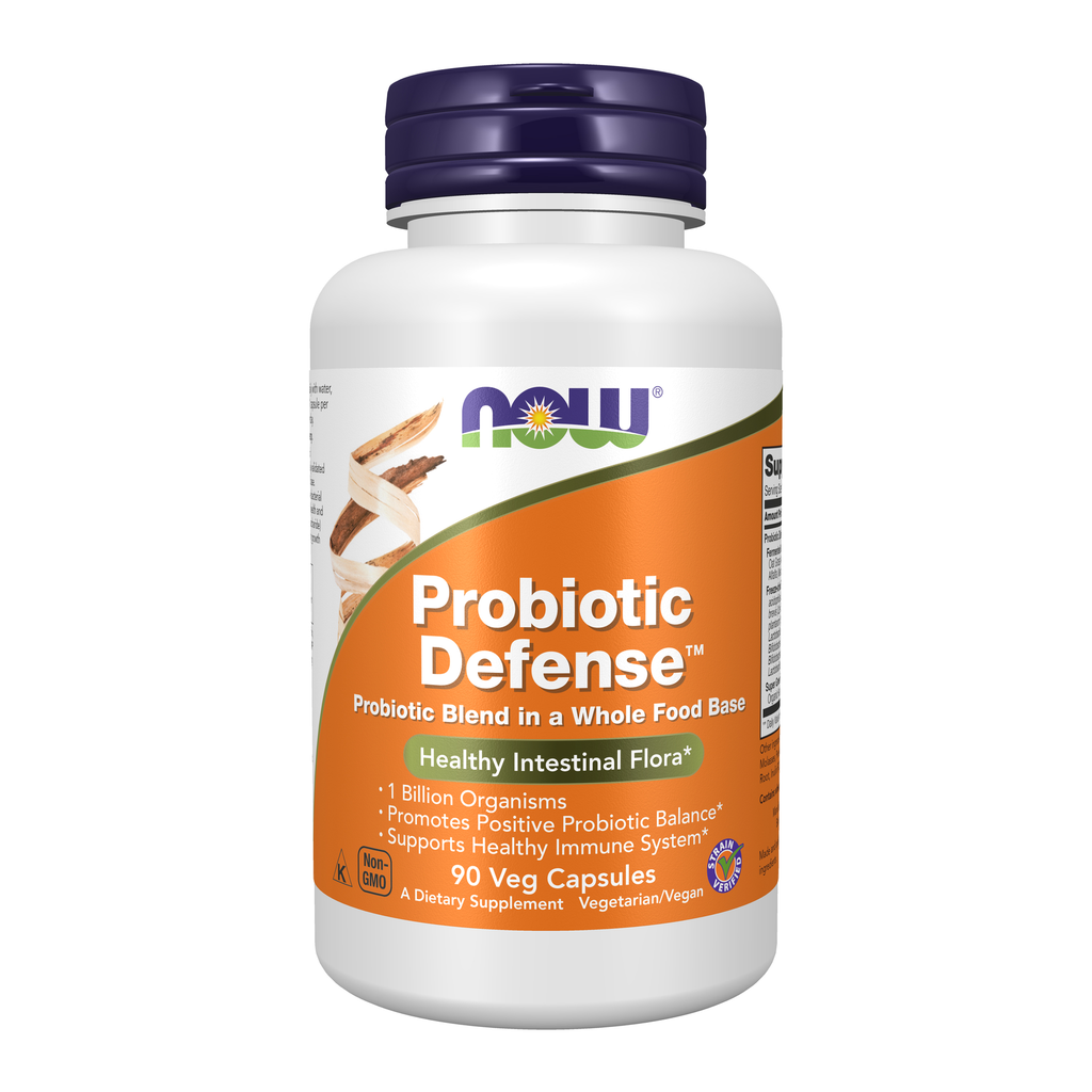 NOW Foods Probiotic Defense™ - 90 Capsules / probiotyk Defense™ - 90 kapsułek