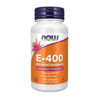 NOW Foods Vitamin E-400 With Mixed Tocopherols - 100 Softgels / witamina E-400 z mieszane tokoferole - 100 kapsułek miękkich