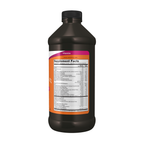 NOW Foods Liquid Multi, Wild Berry Flavor - 16 fl. oz. – Right label / Etykieta producenta