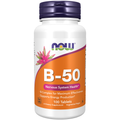 NOW Foods Vitamin B-50 - 100 Tablets / witamina B-50 - 100 tabletek