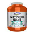 NOW Foods Whey Protein Isolate, Creamy Vanilla Powder - 5 lbs. / izolat białka serwatkowego, kremowa wanilia proszek - 5 lb