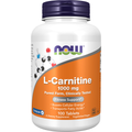 NOW Foods L-Carnitine 1000 mg - 100 Tablets / L-karnityna 1000 mg - 100 tabletek
