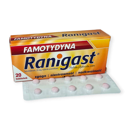 Ranigast Famotydyna tablets