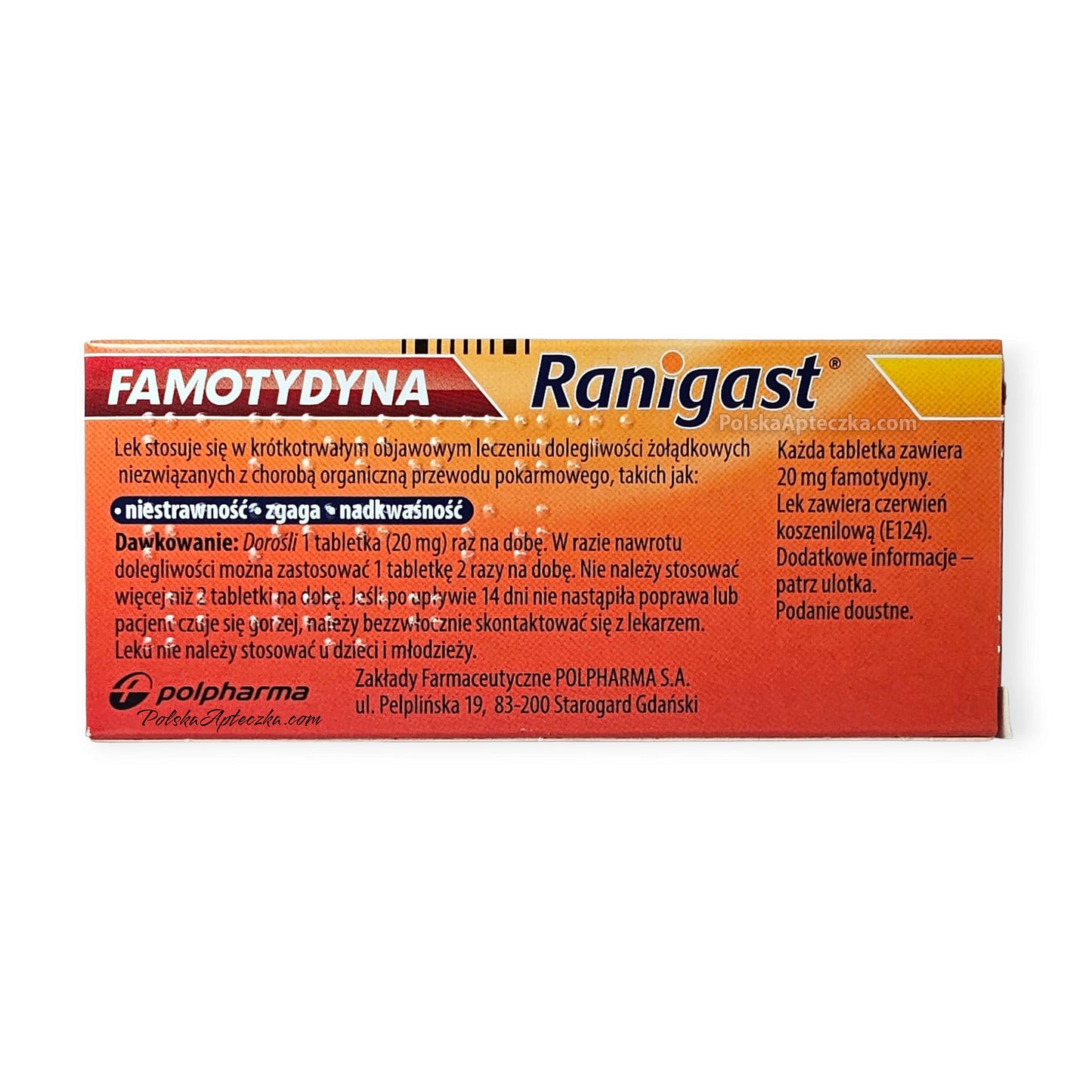 Ranigast Famotydyna