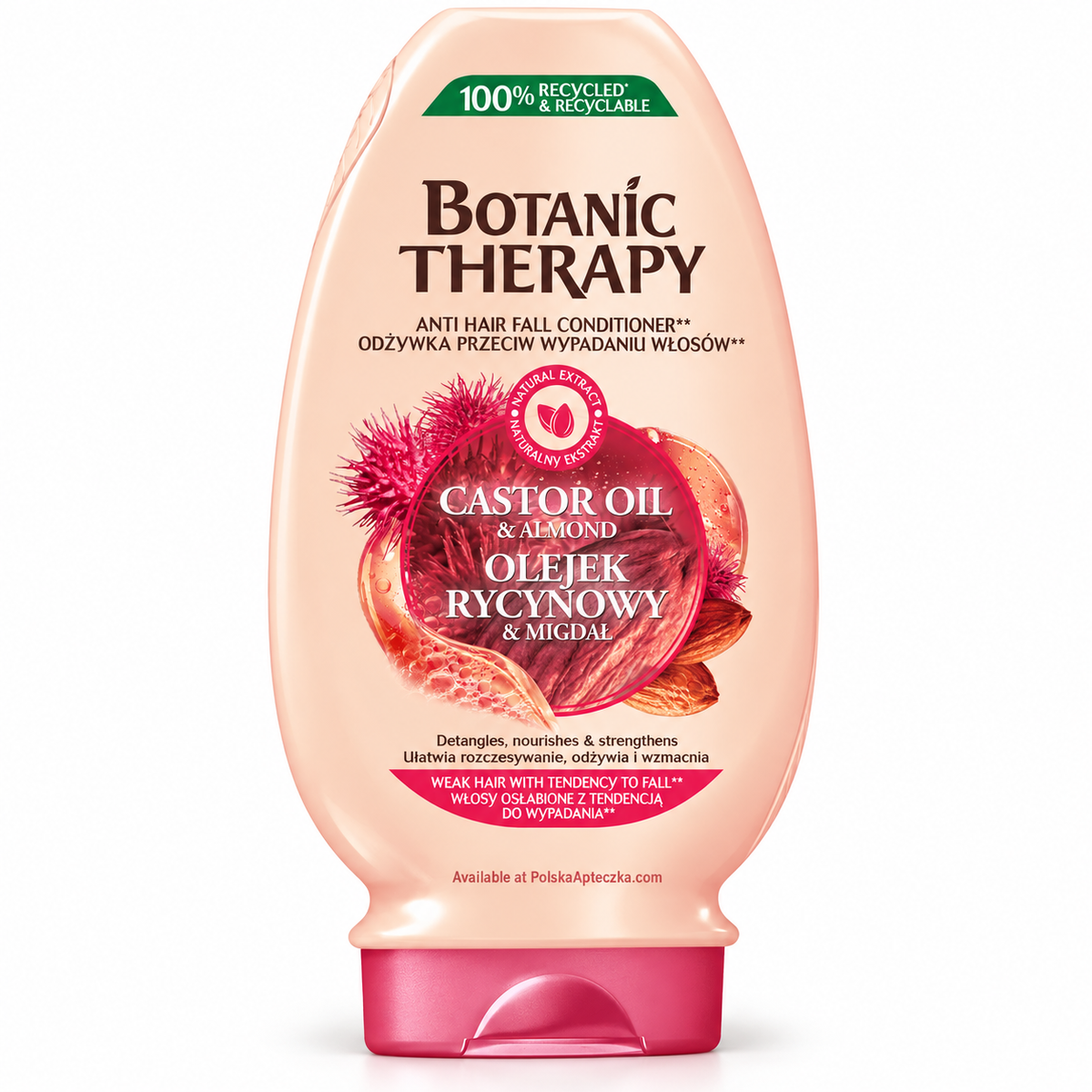 Garnier Botanic Therapy Castor Oil & Almond Conditioner 200 ml / Garnier Botanic Therapy Olejek Rycynowy i Migdał, odżywka 200 ml