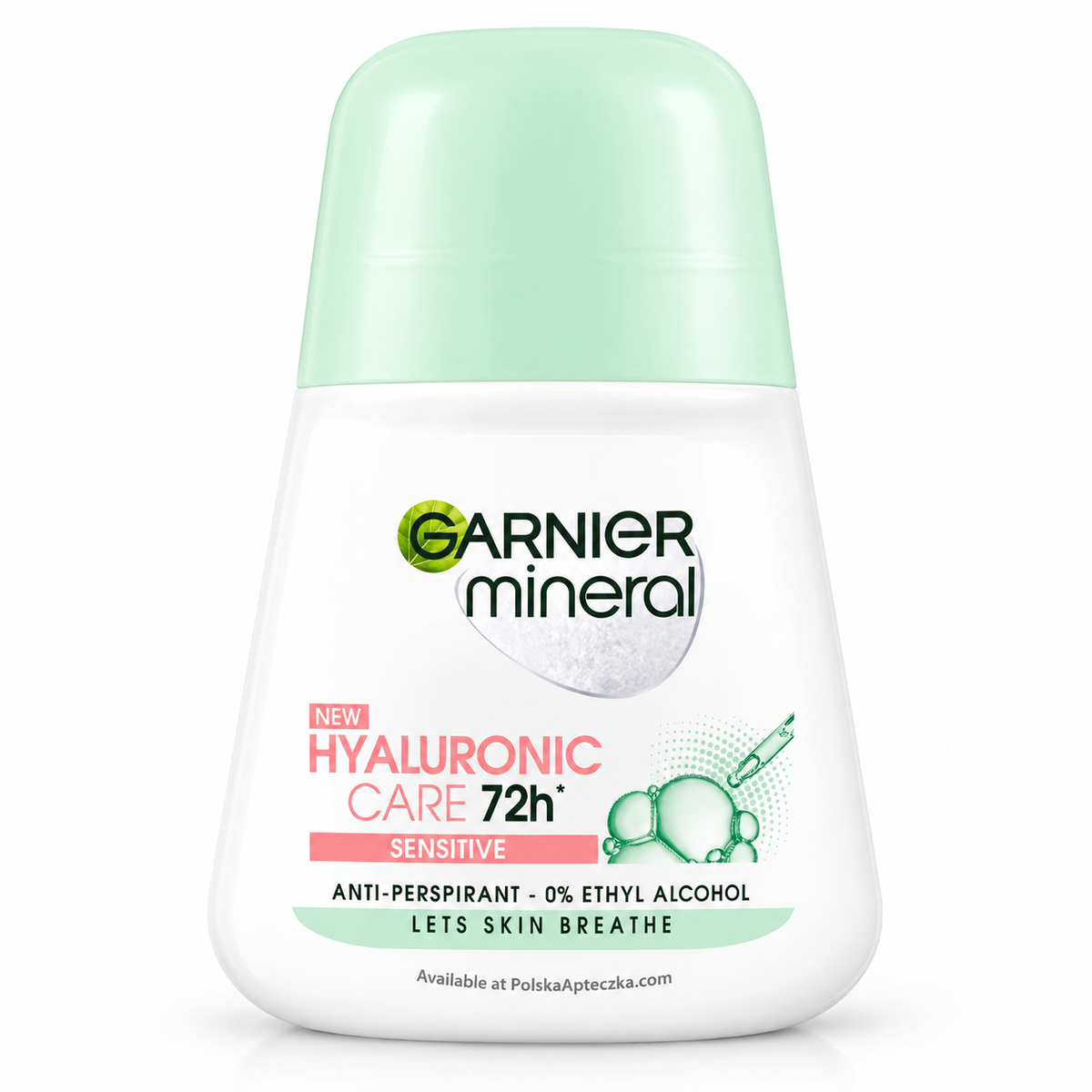 Garnier Mineral Hyaluronic Care Sensitive Roll-On 50 ml / Garnier Mineral Hyaluronic Care Sensitive, antyperspirant 50 ml