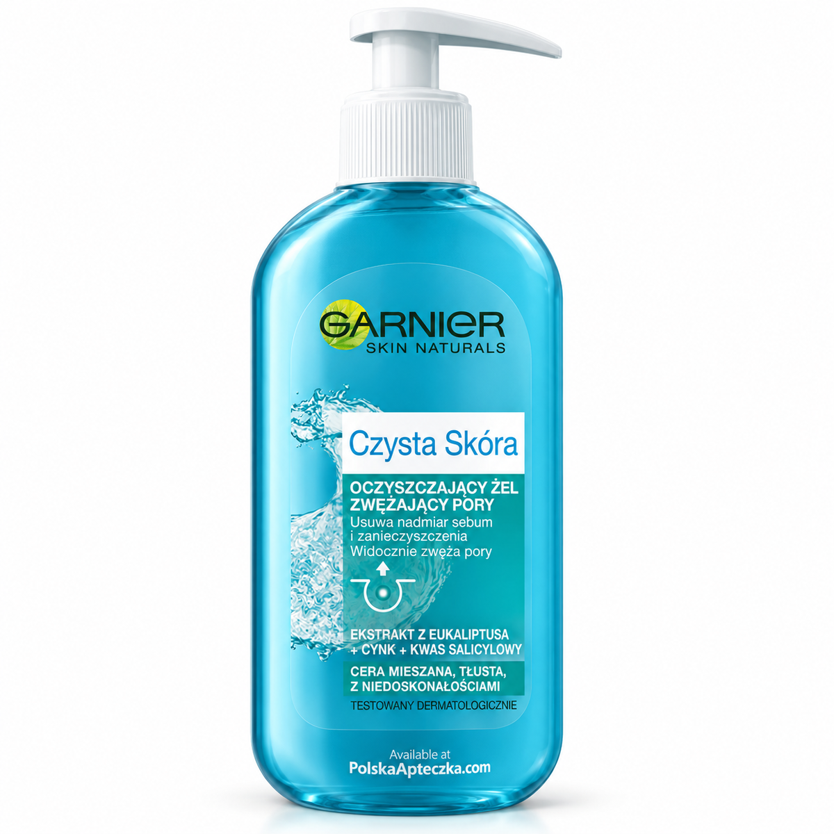 Garnier Pure Skin Deep Cleansing Face Wash 200 ml / Garnier Czysta Skóra, oczyszczający żel do twarzy 200 ml