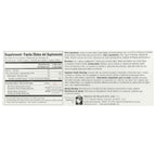 ginkgo biloba red panax ginseng supplement facts label