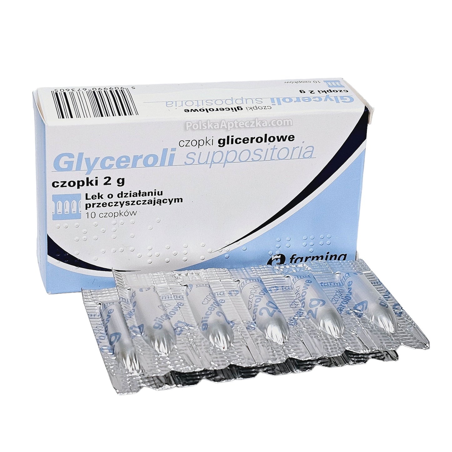 Glyceroli czopki glicerolowe 10 sztuk